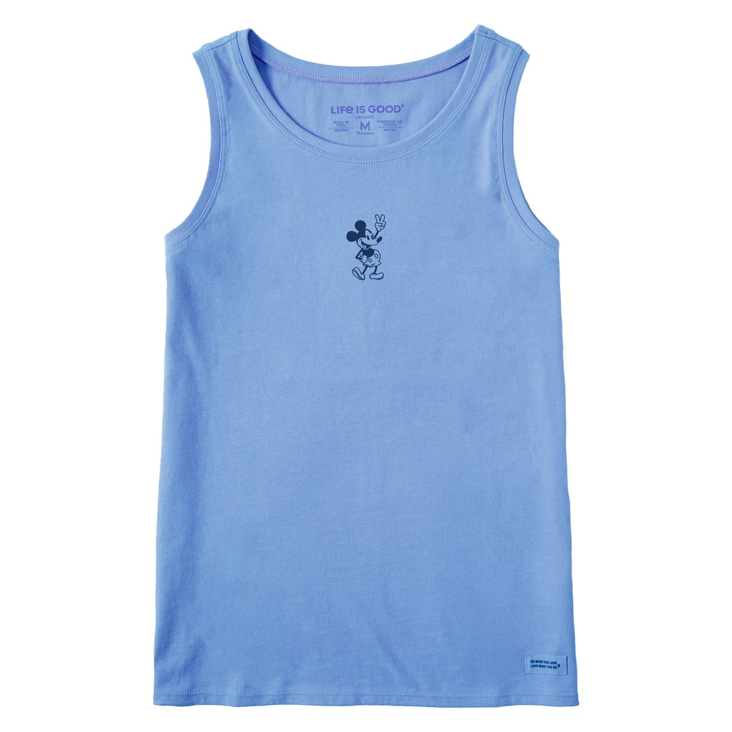 Women's Steamboat Willie Peace Mini Crusher Tank