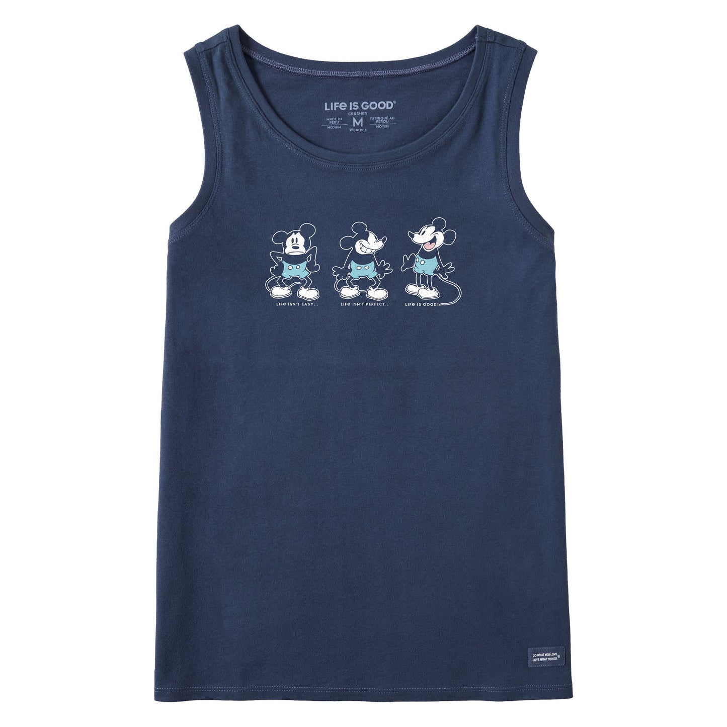 Women's Steamboat Willie Life isn't Easy Crusher Tank