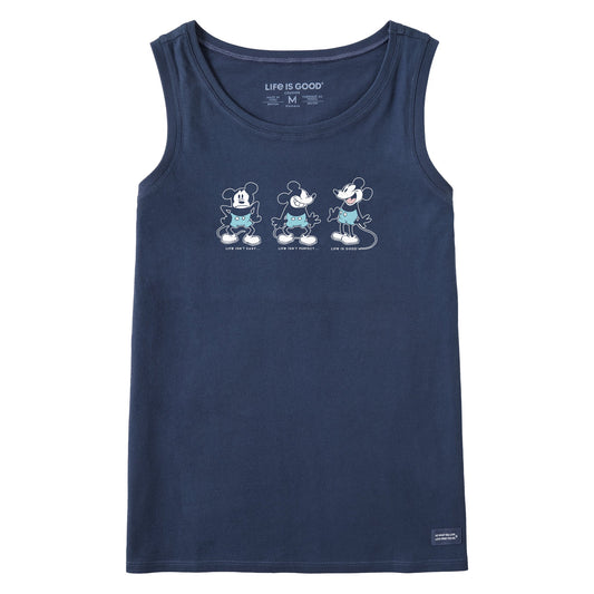 Women's Steamboat Willie Life isn't Easy Crusher Tank
