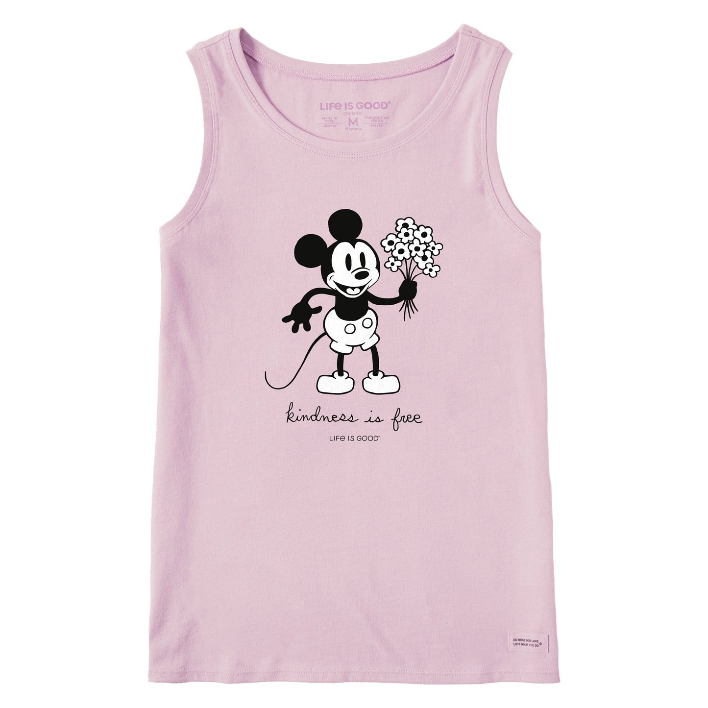 Women's Steamboat Willie Kindness Bouquet Crusher Tank