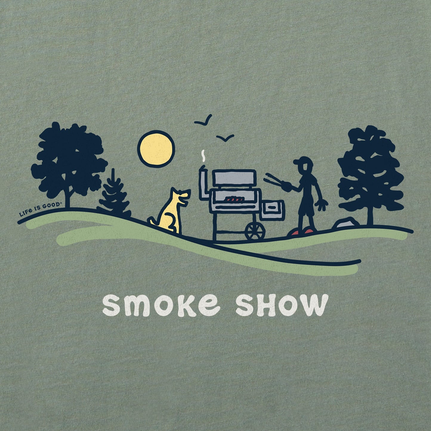 Men's Smoke Show Vista Short Sleeve Tee