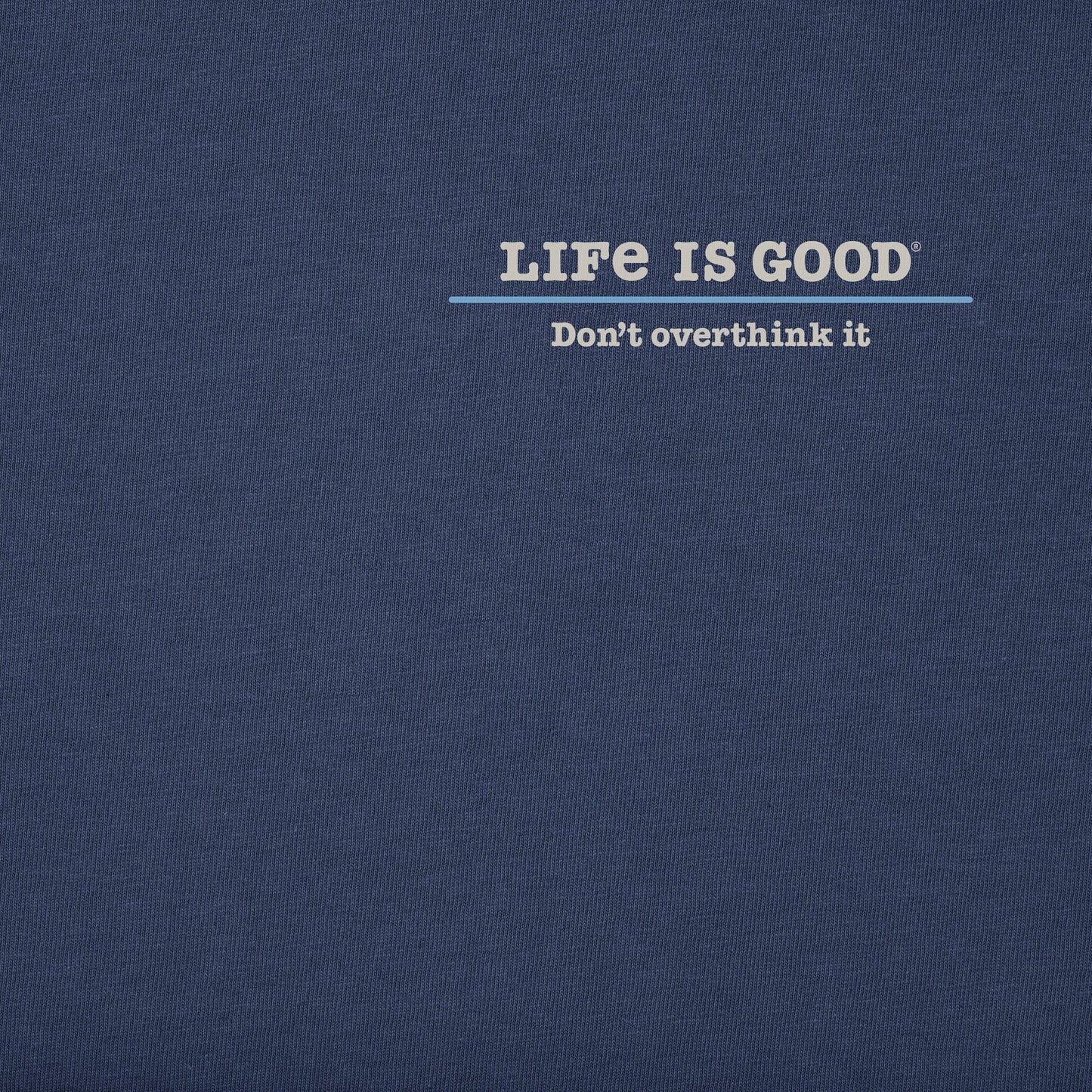 Men's Wordsmith Typewriter Overthink Short Sleeve Tee