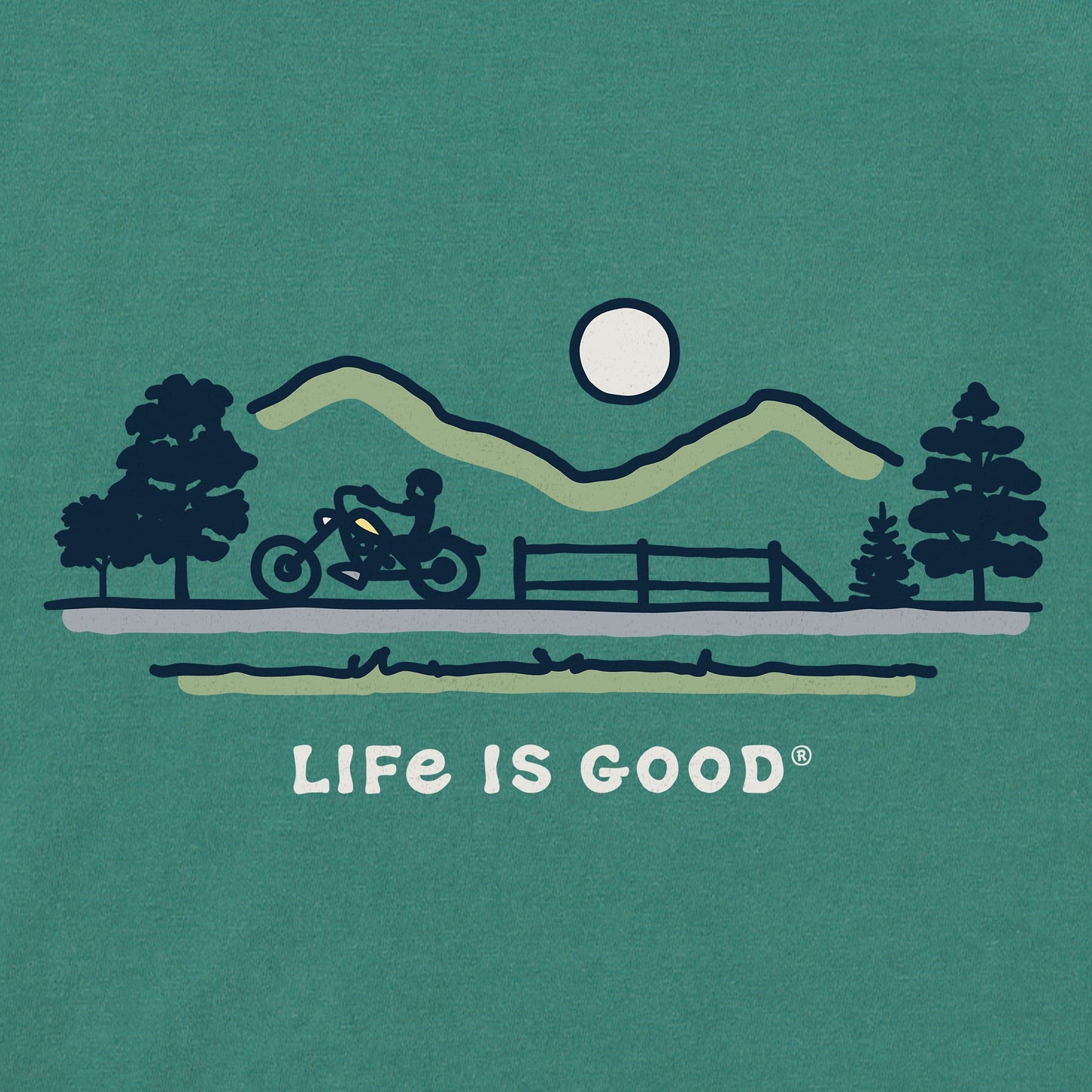 Men's Motorcycle Vista Short Sleeve Crusher Tee