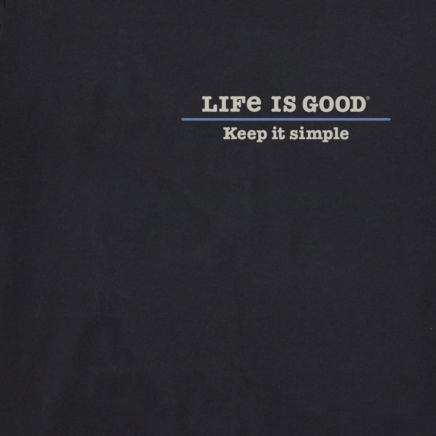 Men's Wordsmith Typewriter Keep it Simple Short Sleeve Tee