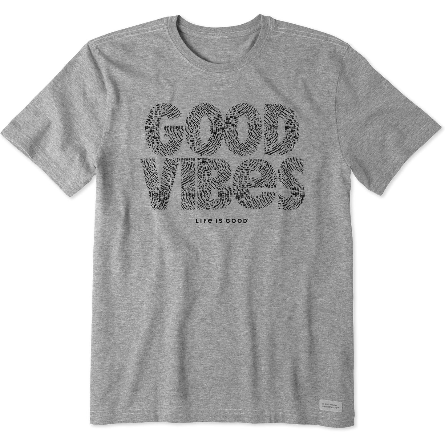 Men's Wordsmith Bold Good Vibes Short Sleeve Tee