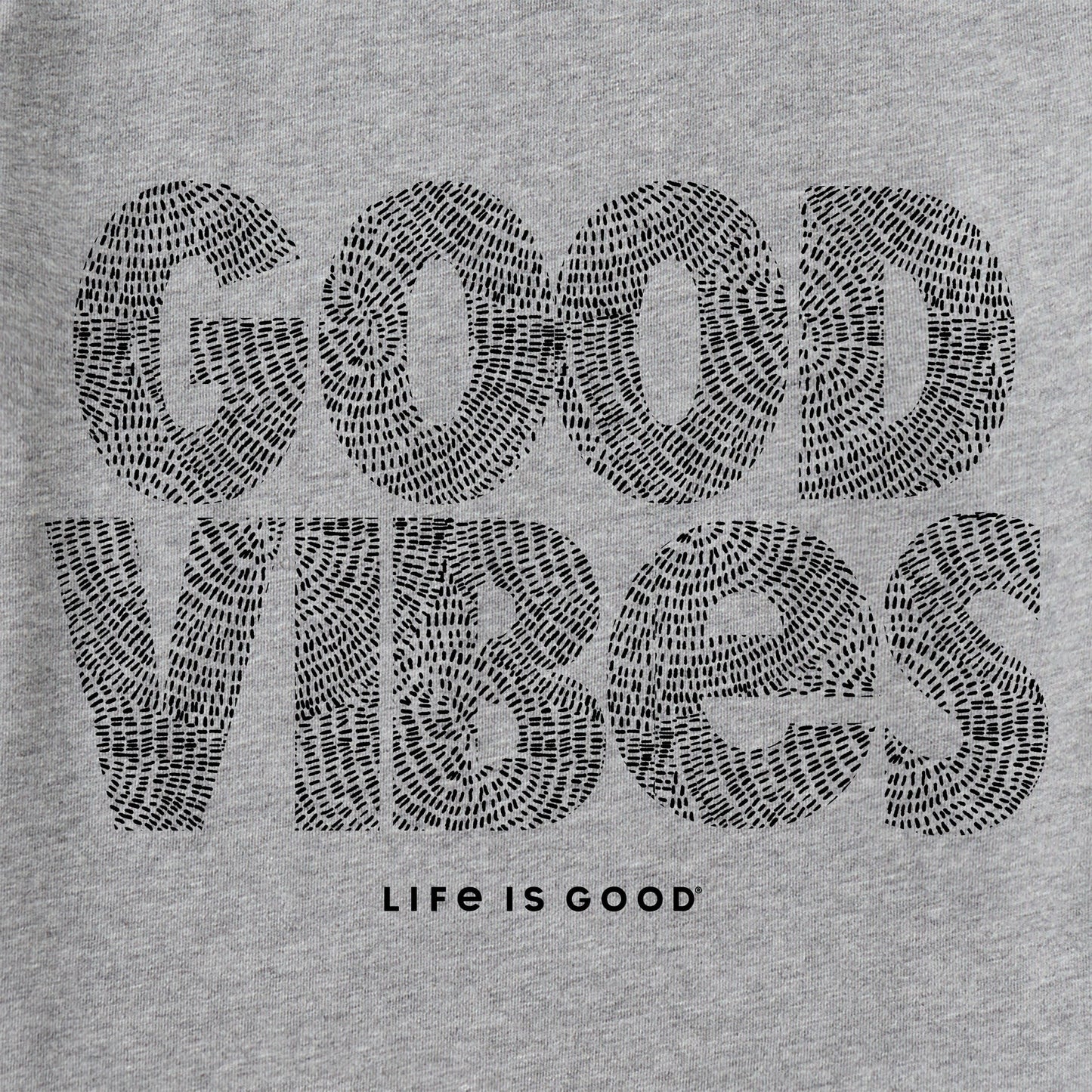 Men's Wordsmith Bold Good Vibes Short Sleeve Tee