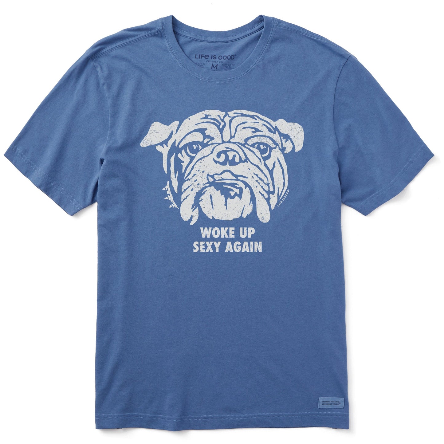Men's High-Low Bulldog Short Sleeve Tee