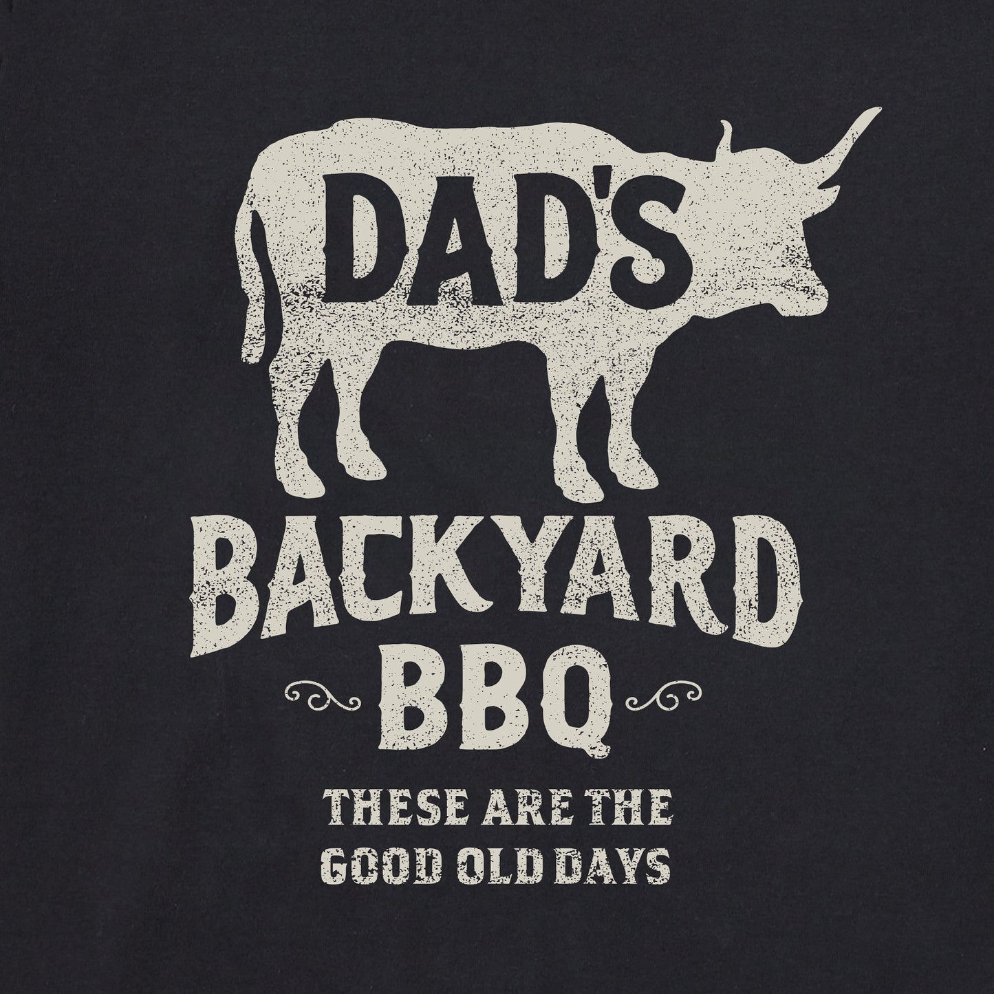 Men's Dad's Backyard BBQ Short Sleeve Tee