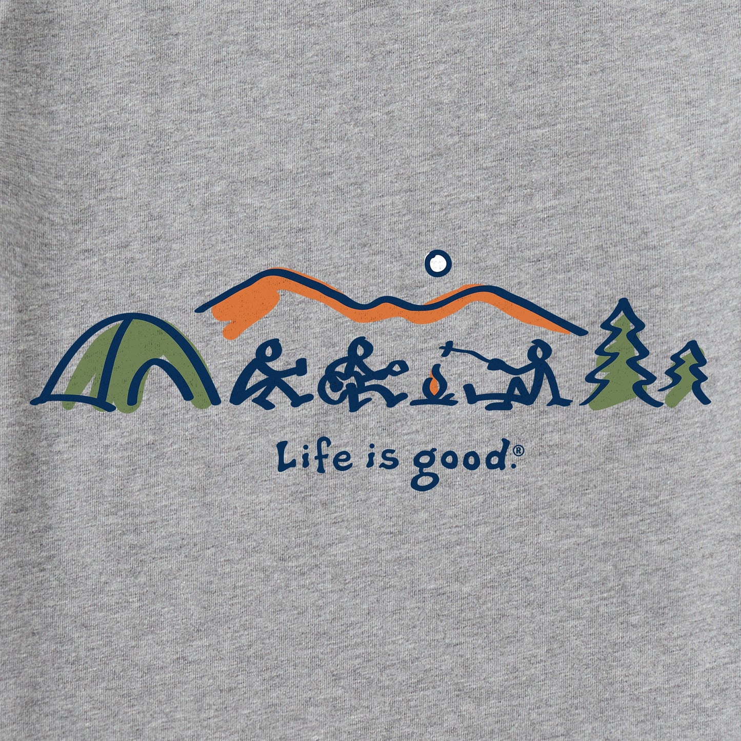 Men's Camp Horizon Short Sleeve Crusher Tee