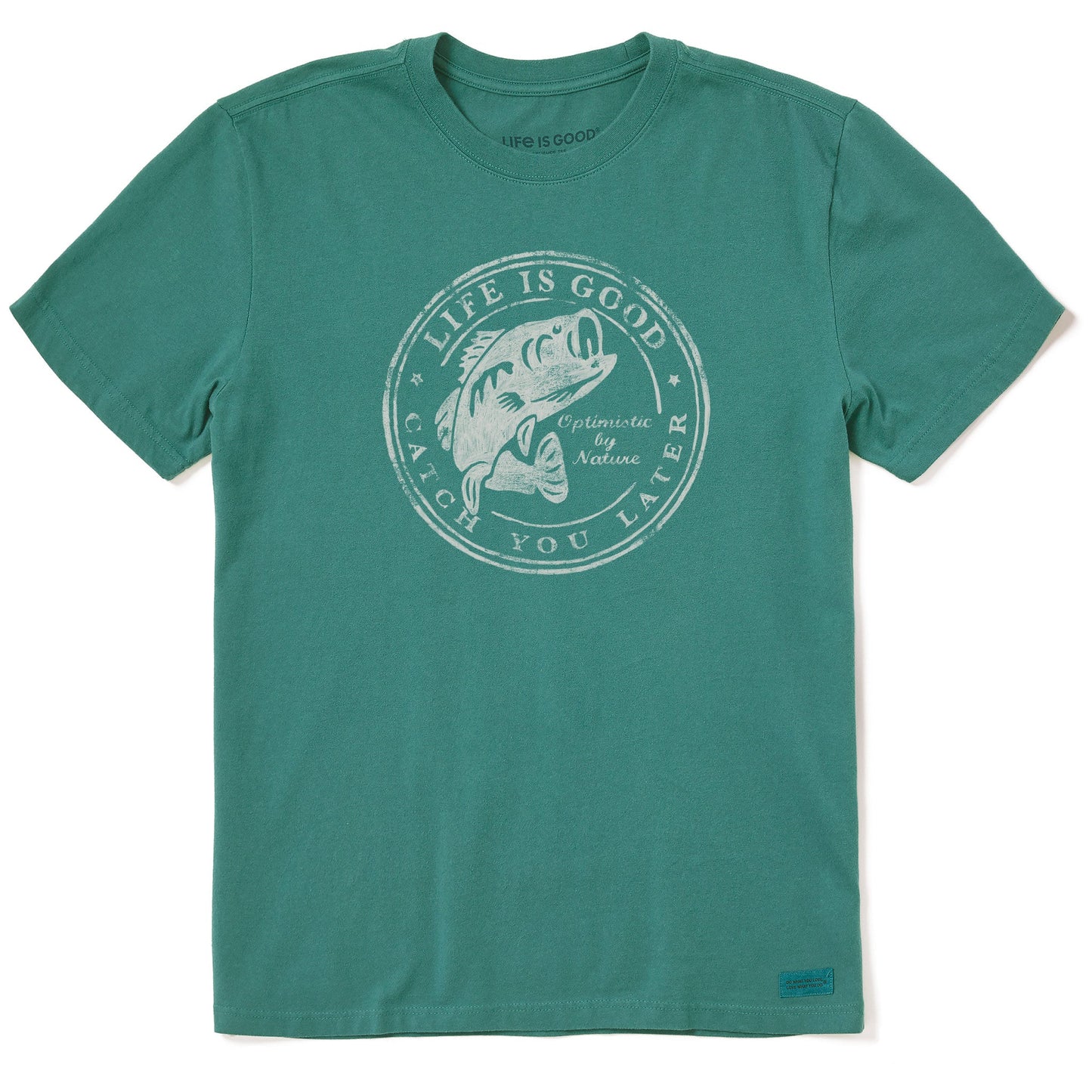 Men's Catch You Later Fish Short Sleeve Crusher Tee