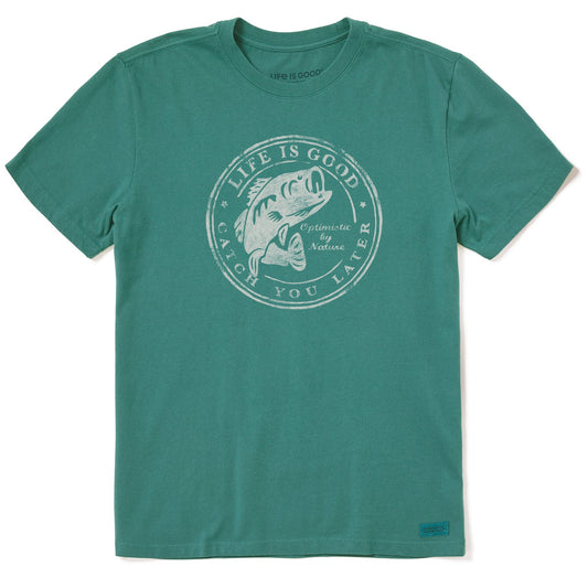 Men's Catch You Later Fish Short Sleeve Crusher Tee