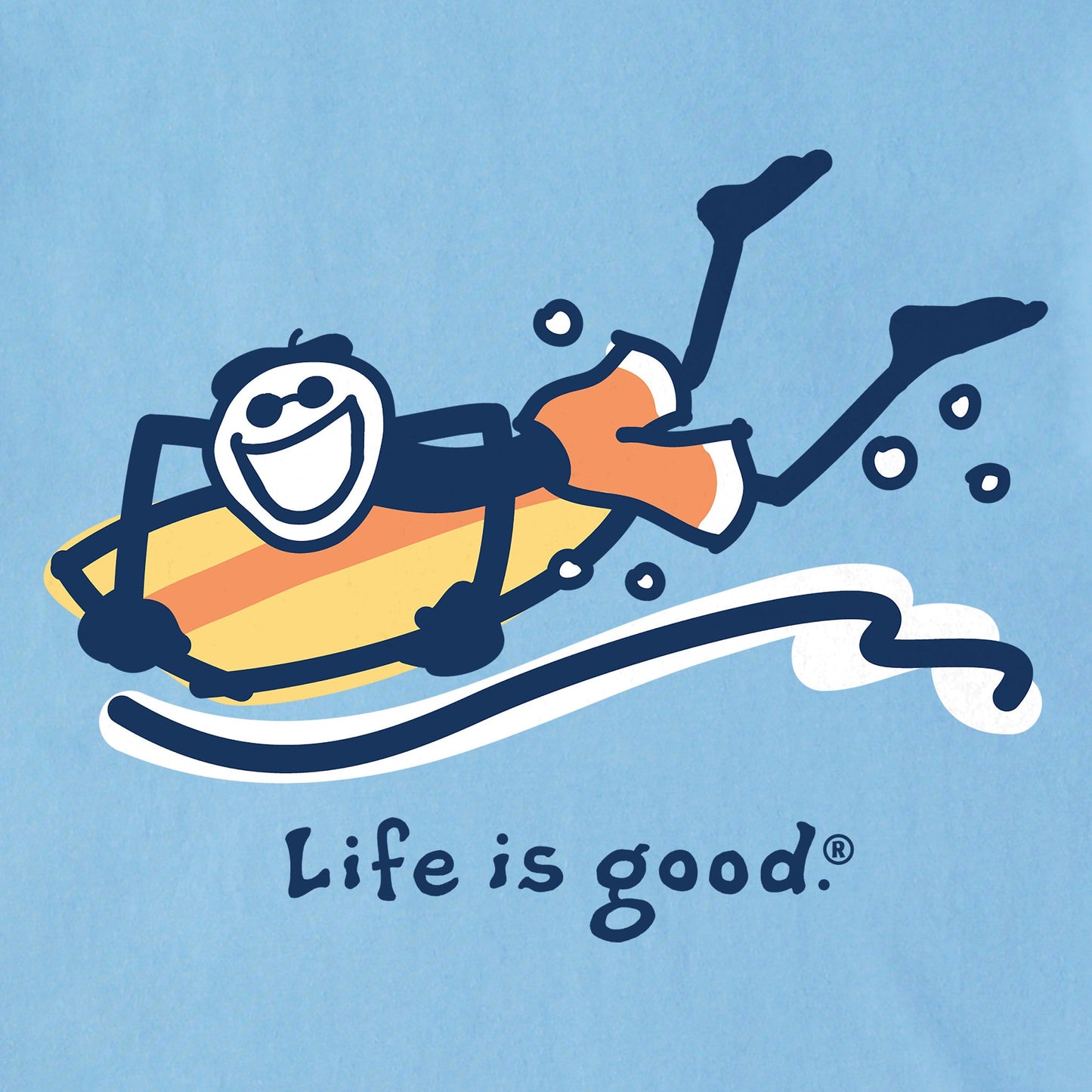 Men's Jake Boogie Board Short Sleeve Crusher Tee