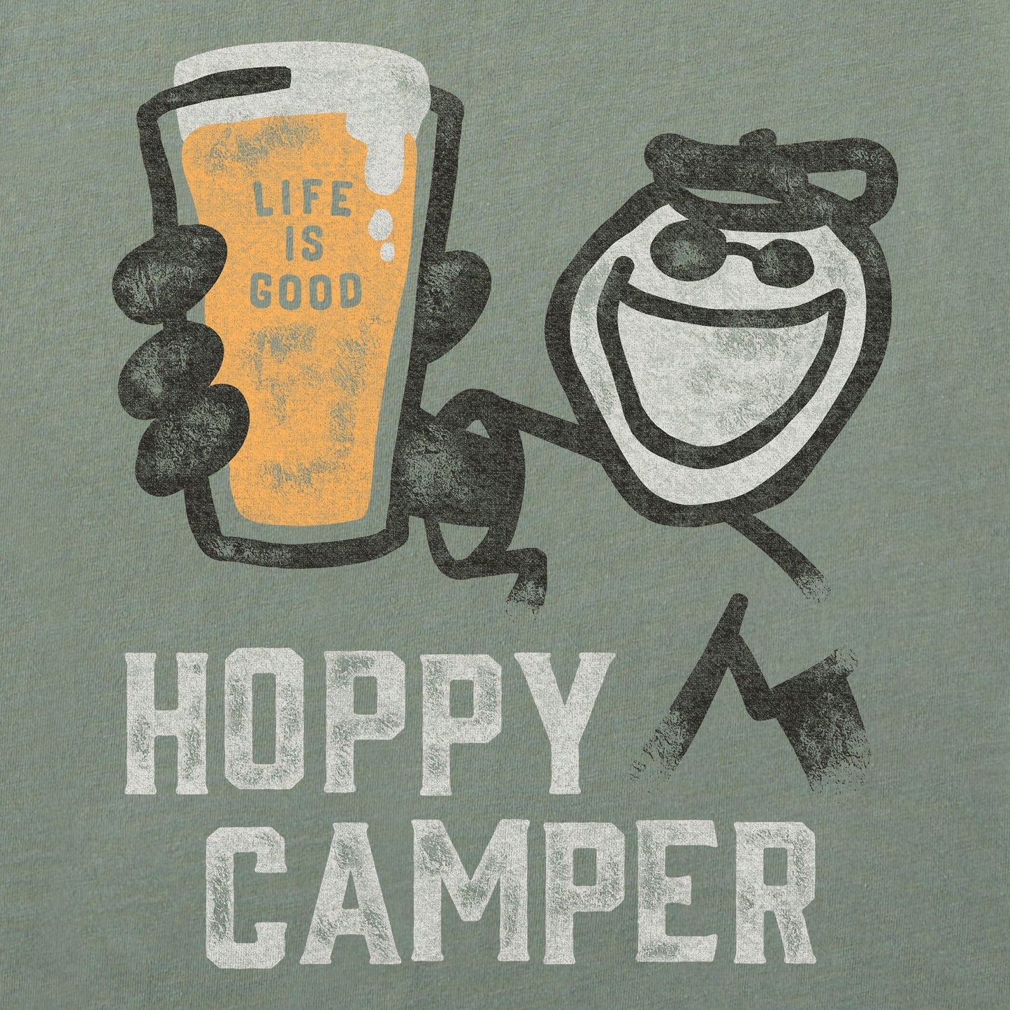 Men's Jake Hoppy Camper Short Sleeve Crusher Tee