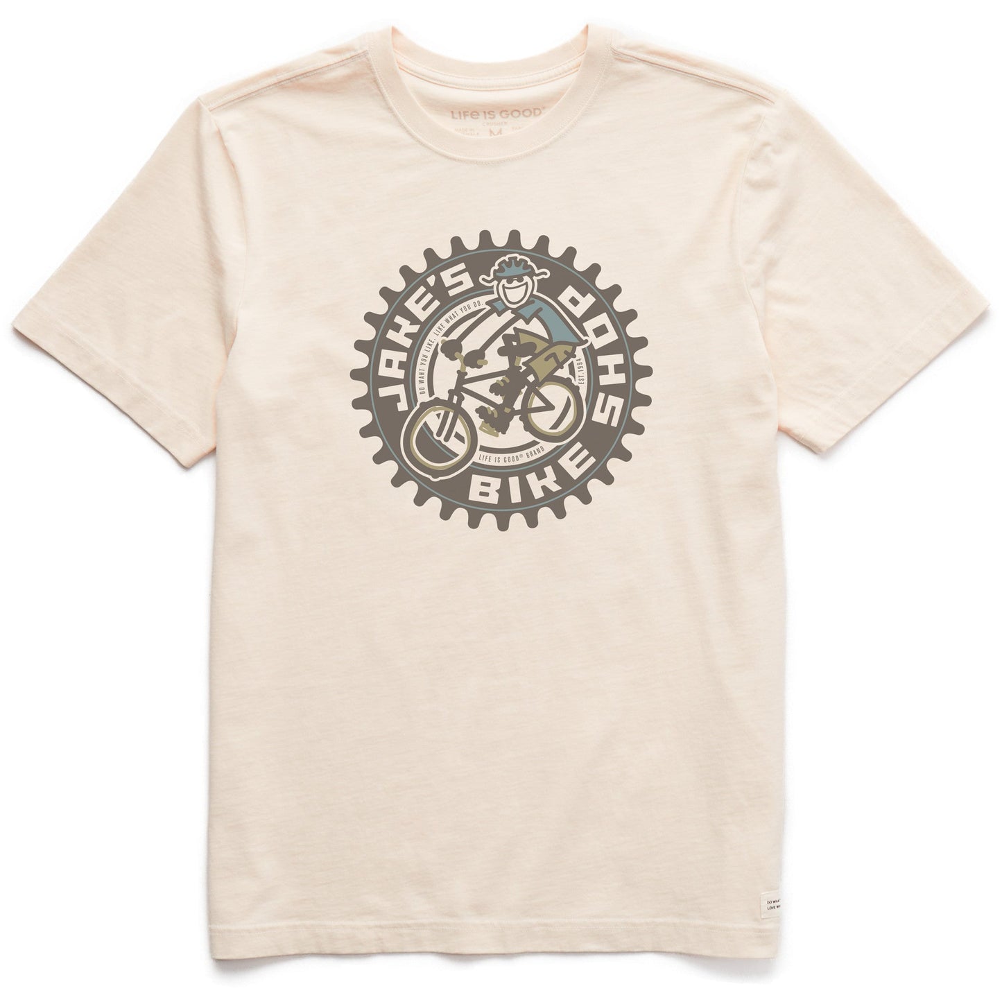 Men's Jake's Bike Shop Short Sleeve Crusher Tee