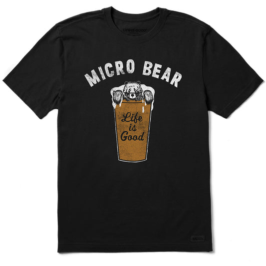 Men's Micro Bear Short Sleeve Crusher Tee