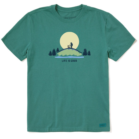 Men's Moonlight Walk Jake and Rocket Short Sleeve Crusher Tee