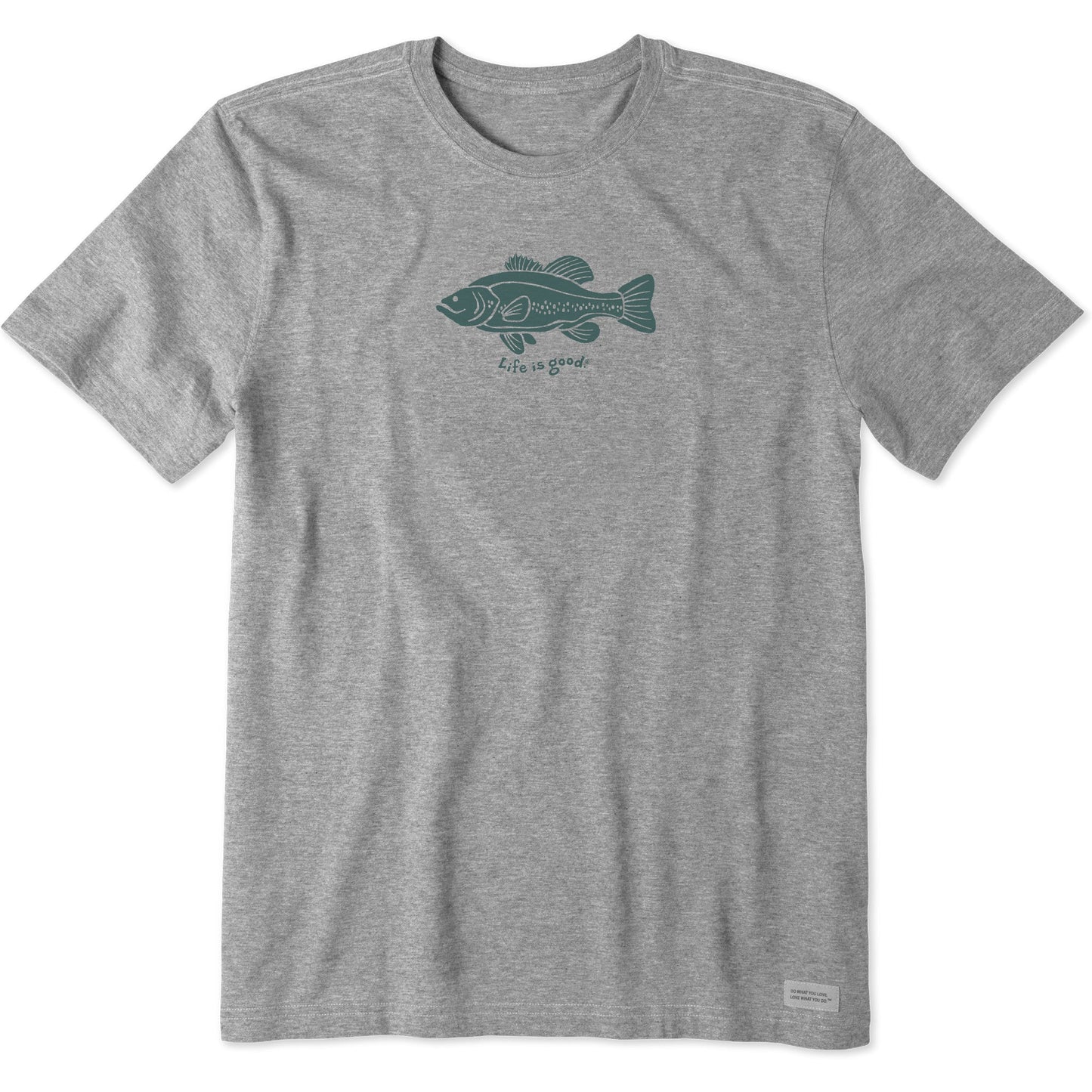Men's Silhouette Fish Short Sleeve Crusher Tee