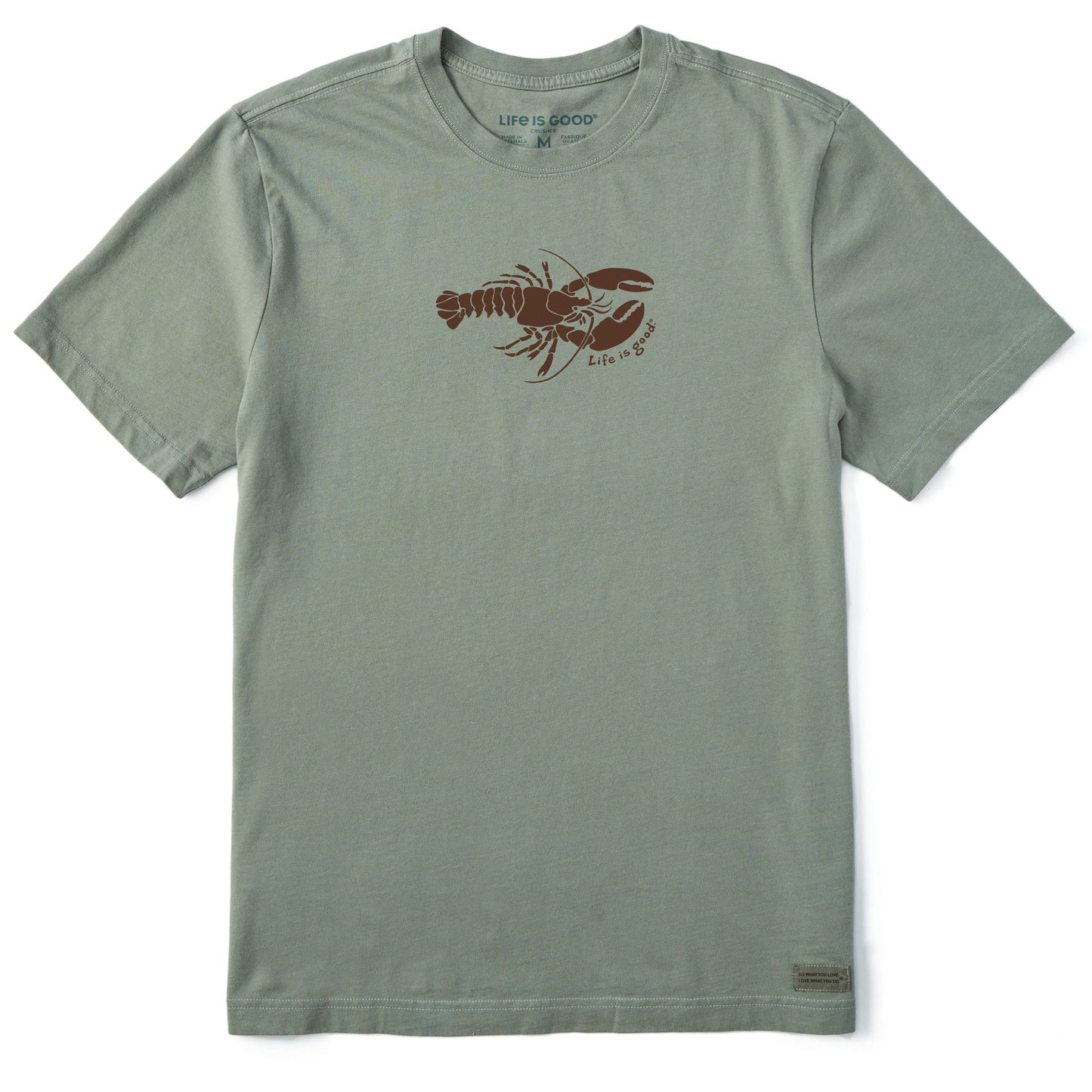Men's Vintage Lobster Short Sleeve Crusher Tee