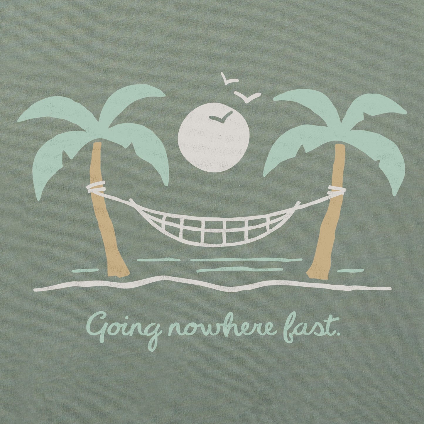 Men's Going Nowhere Fast Short Sleeve Crusher Tee