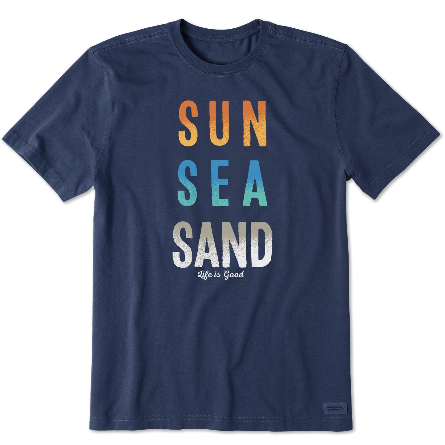 Men's Sun Sea Sand Short Sleeve Crusher Tee
