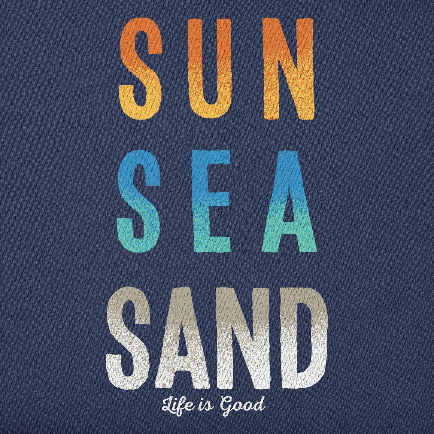 Men's Sun Sea Sand Short Sleeve Crusher Tee