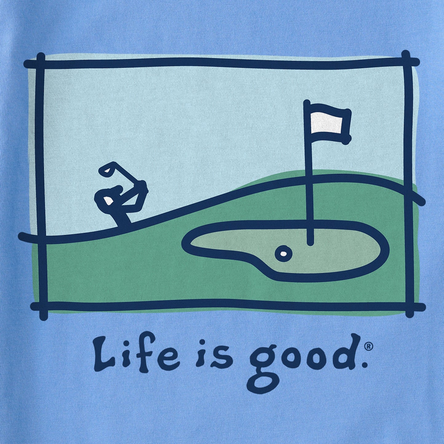 Women's Golf Vista Short Sleeve Crusher Tee