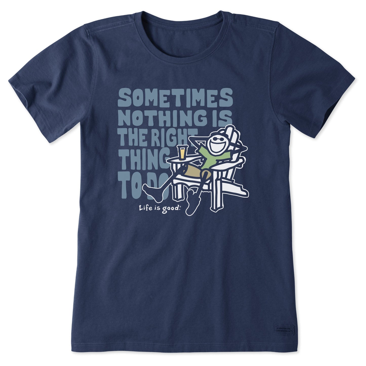 Women's Right Thing To Do Jake Short Sleeve Crusher Tee