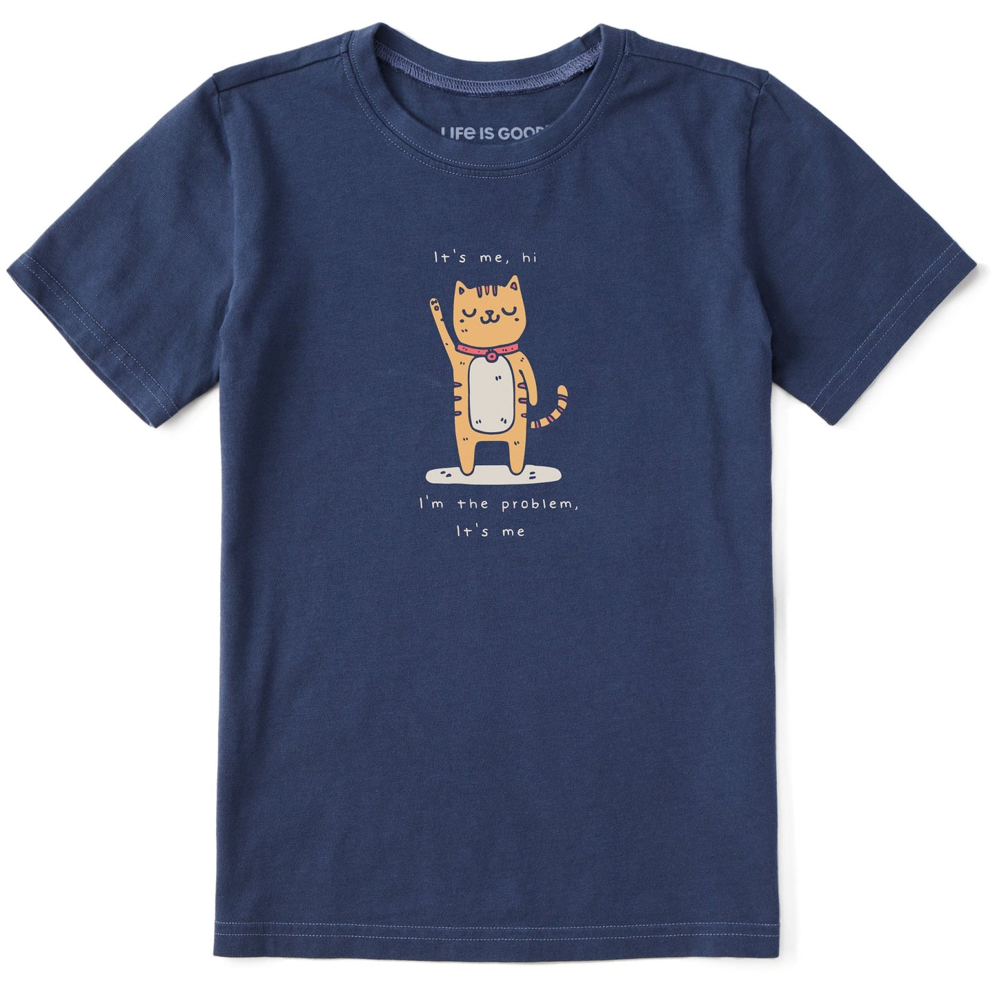 Kids Cat I'm the Problem Short Sleeve Crusher Tee