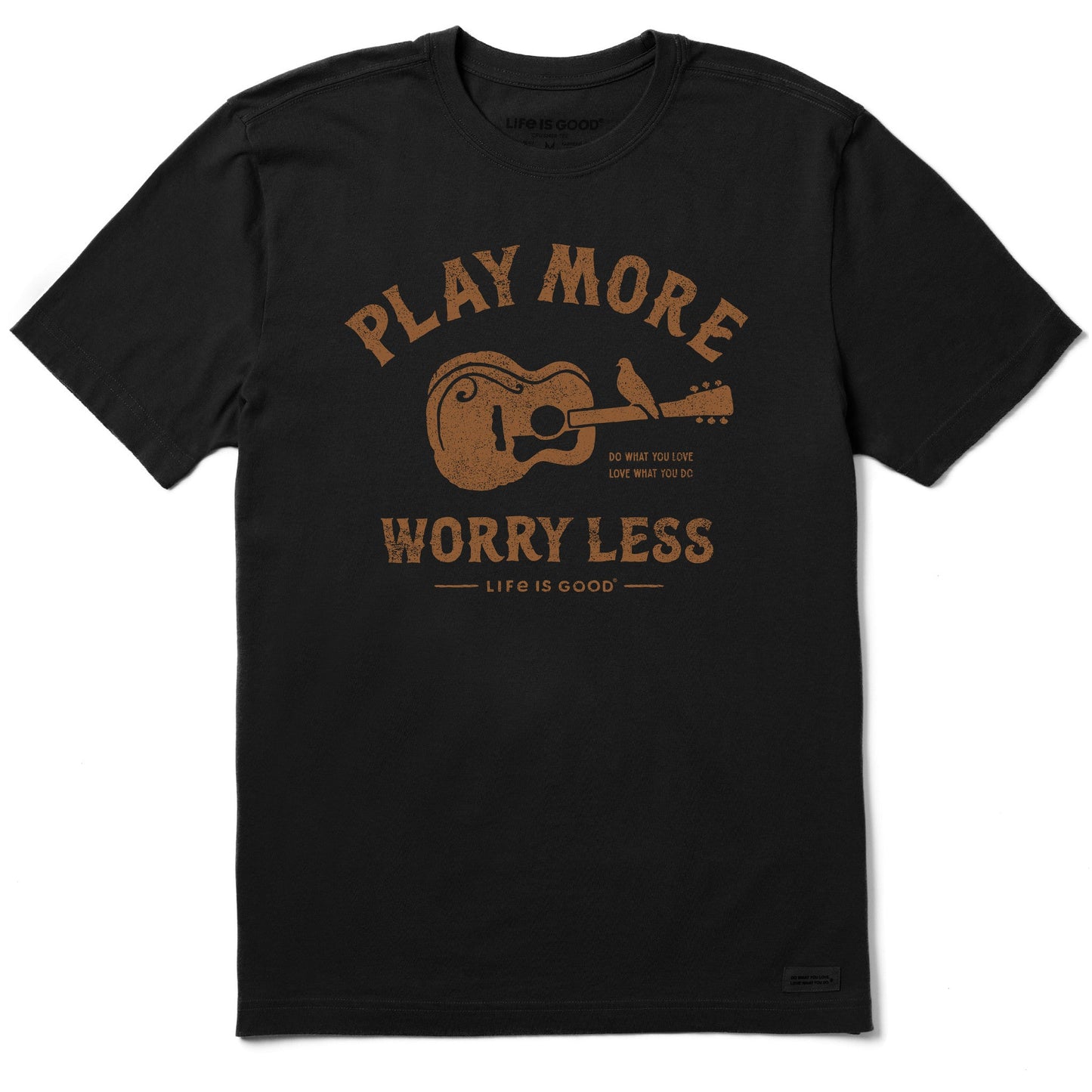 Men's Guitar Play More Short Sleeve Tee