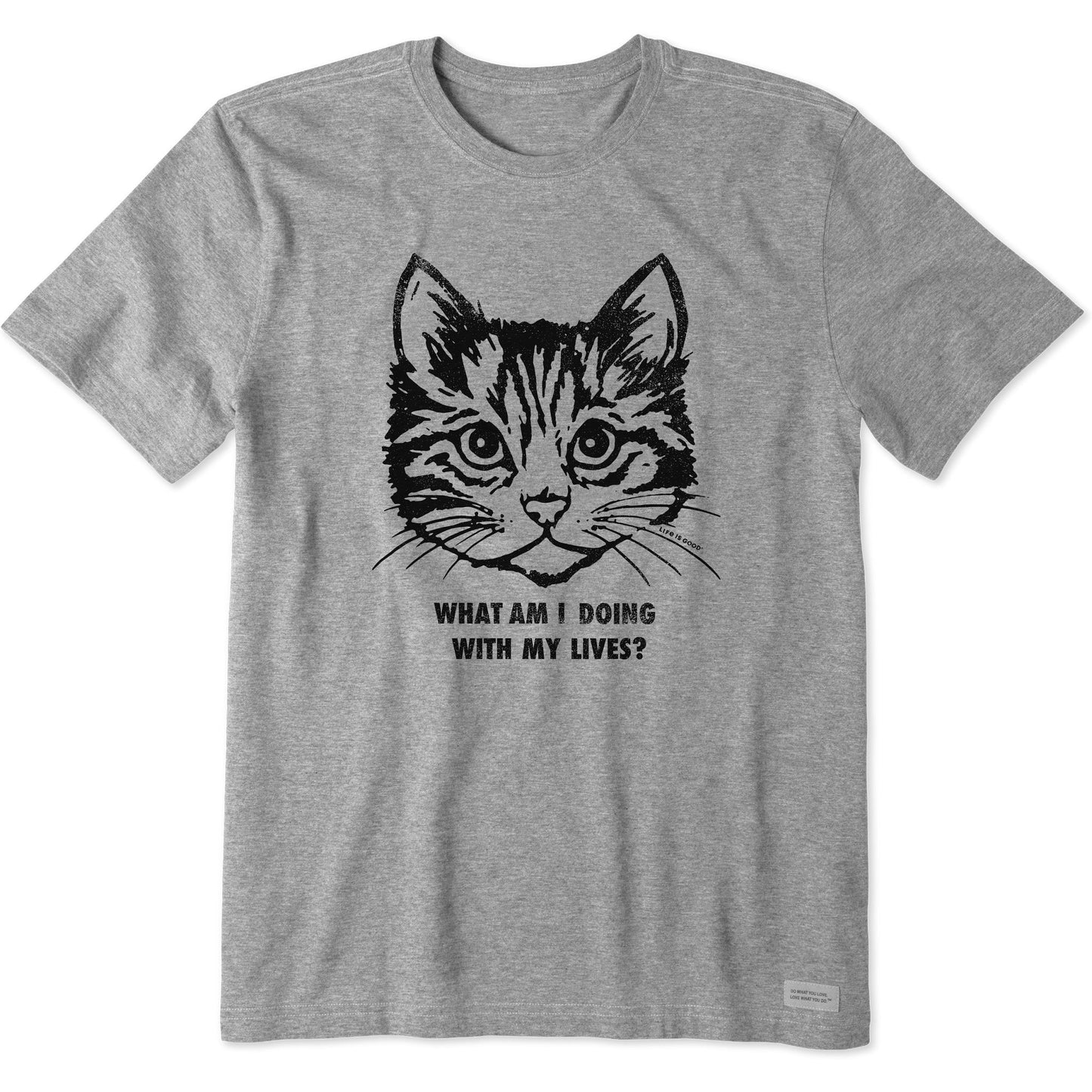 Men's Cat Lives Short Sleeve Tee