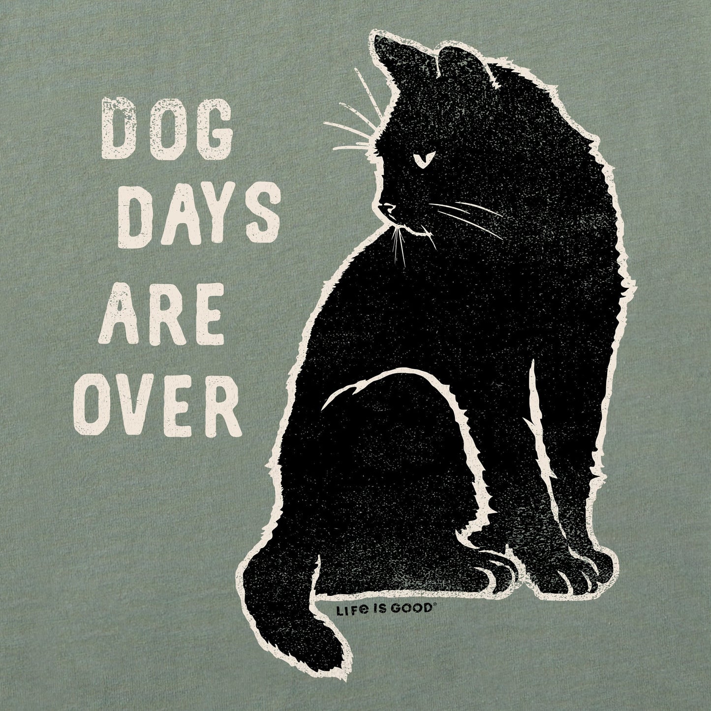 Women's Dog Days are Over Short Sleeve Crusher Tee