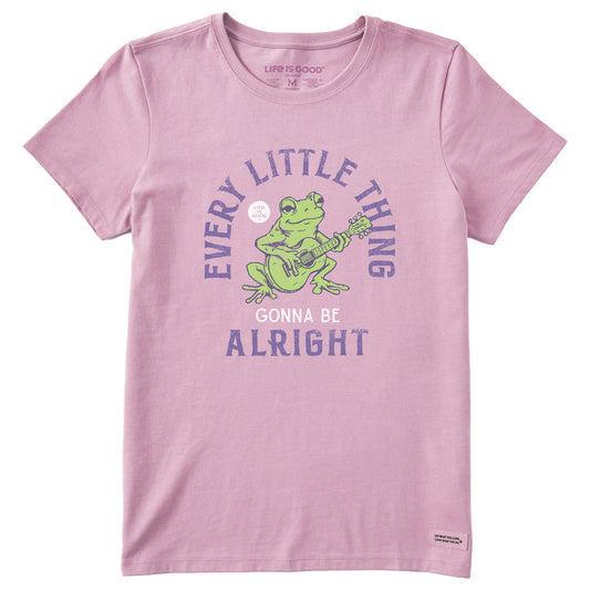 Women's Frog Gonna Be Alright Short Sleeve Tee