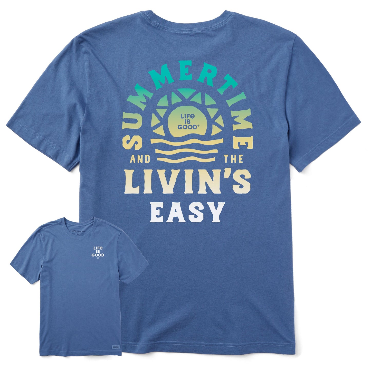 Men's Summertime & The Livin's Easy Short Sleeve Crusher-LITE Tee