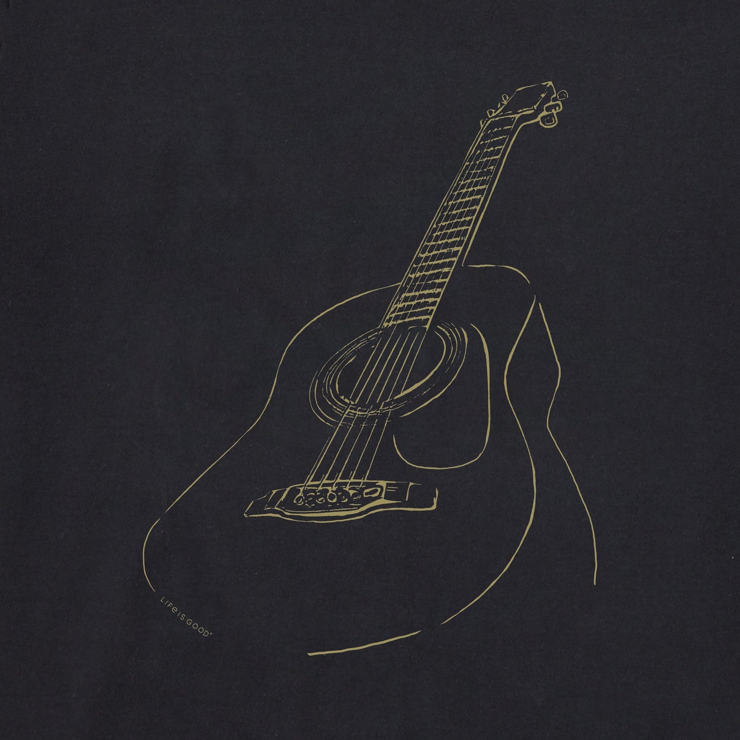 Men's Guitar Short Sleeve Tee