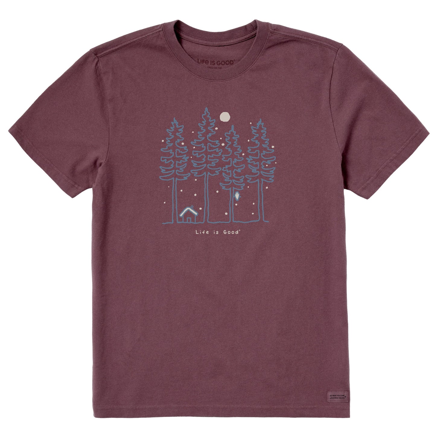 Men's Snowy Woods Short Sleeve Crusher Tee