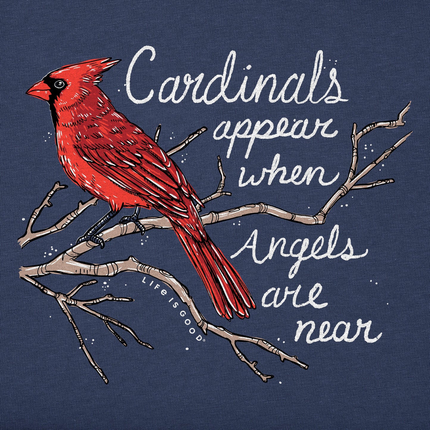 Men's Cardinals Appear Short Sleeve Crusher Tee