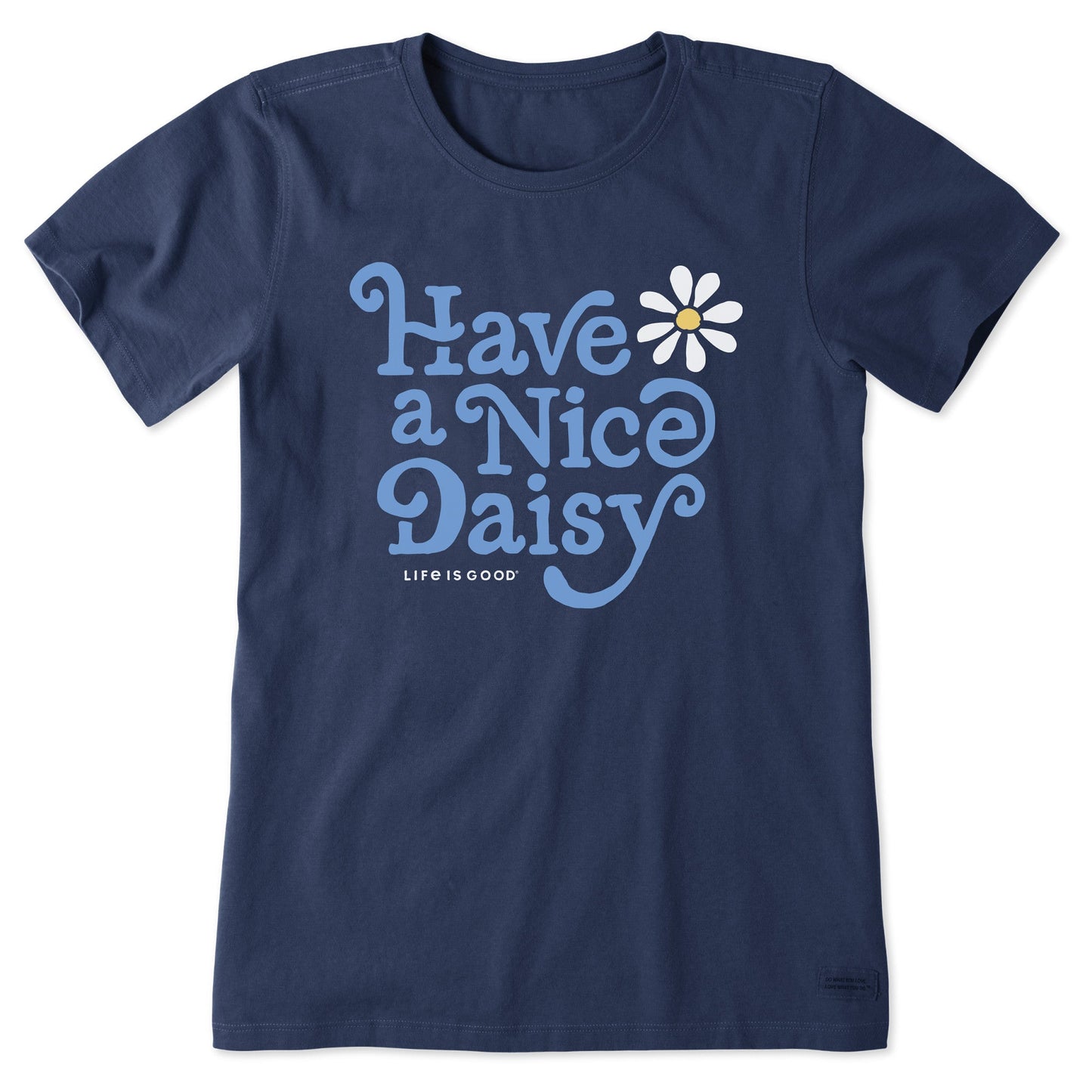 Women's Crafty Have a Nice Daisy Short Sleeve Tee
