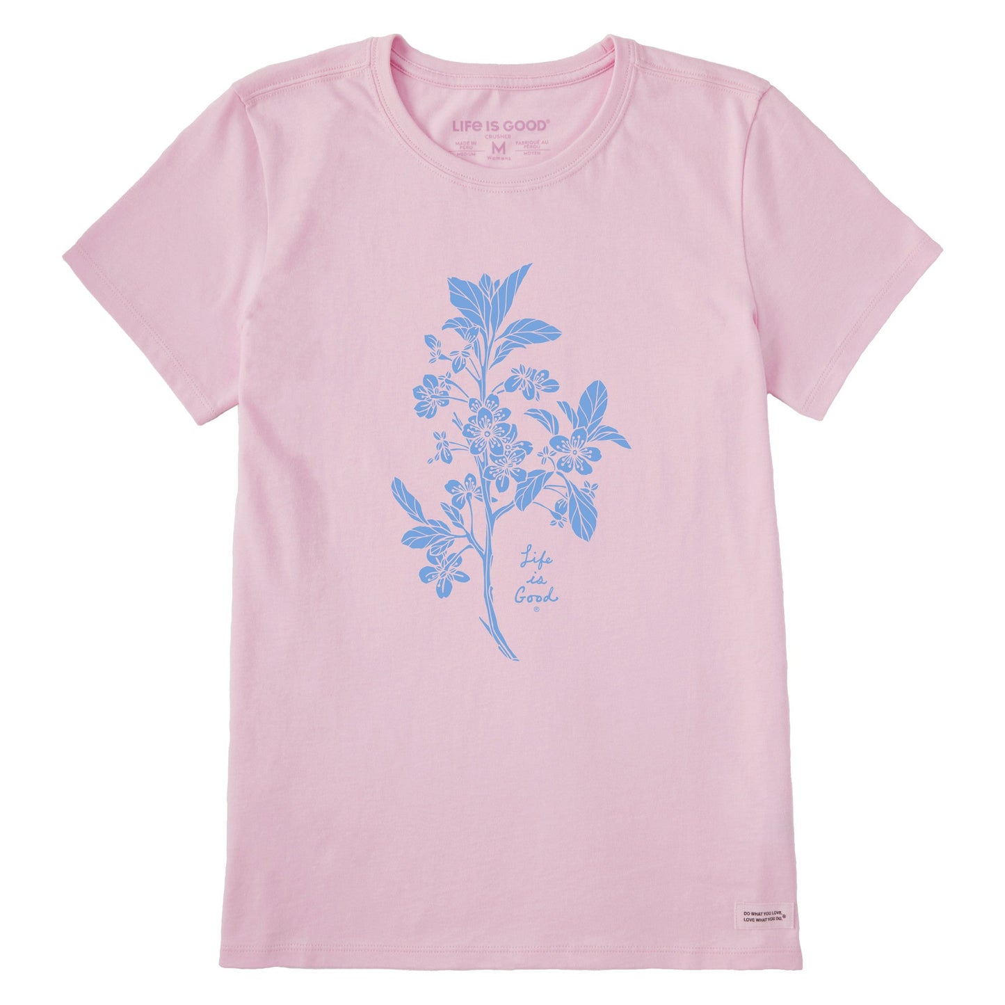 Women's Antique Plum Blossom Short Sleeve Tee