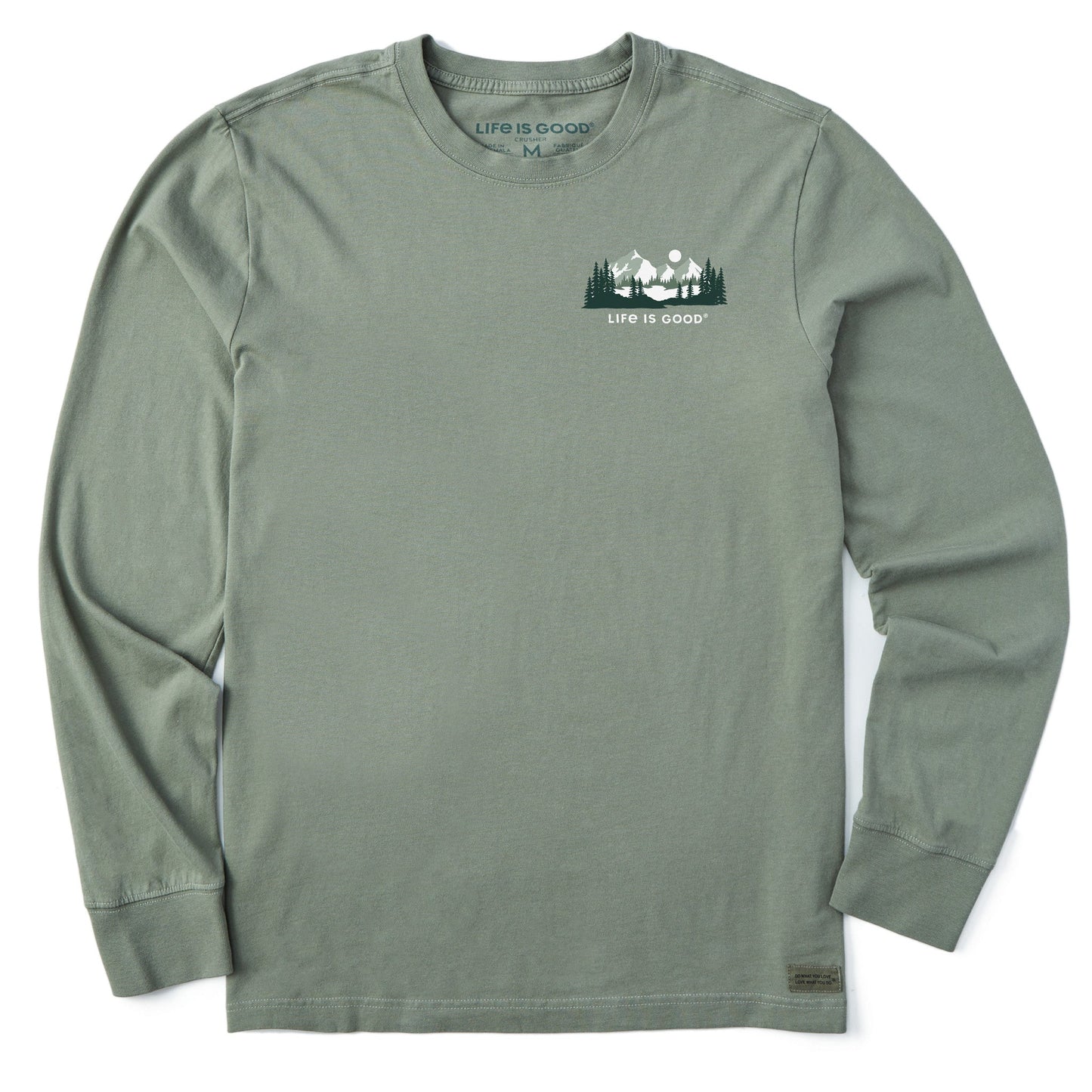Men's Winter Evergreen Long Sleeve Crusher Tee