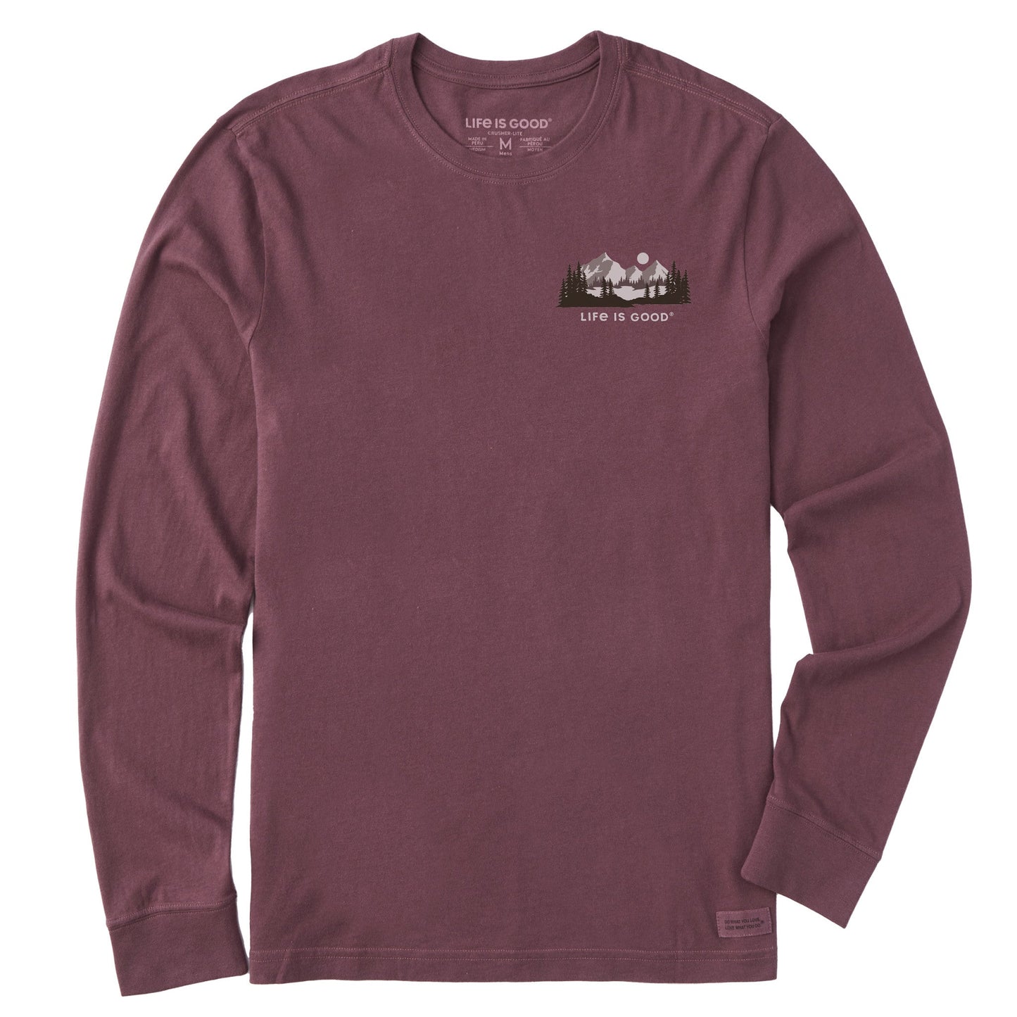 Men's Winter Evergreen Long Sleeve Crusher Tee