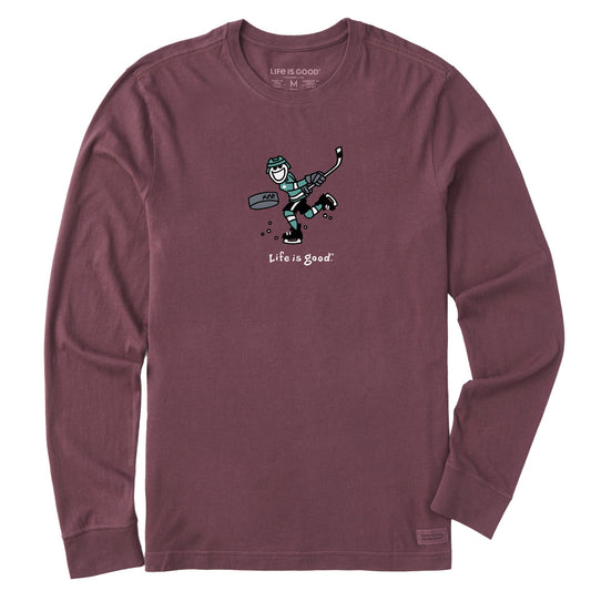 Men's Jake Slap Shot Long Sleeve Crusher Tee