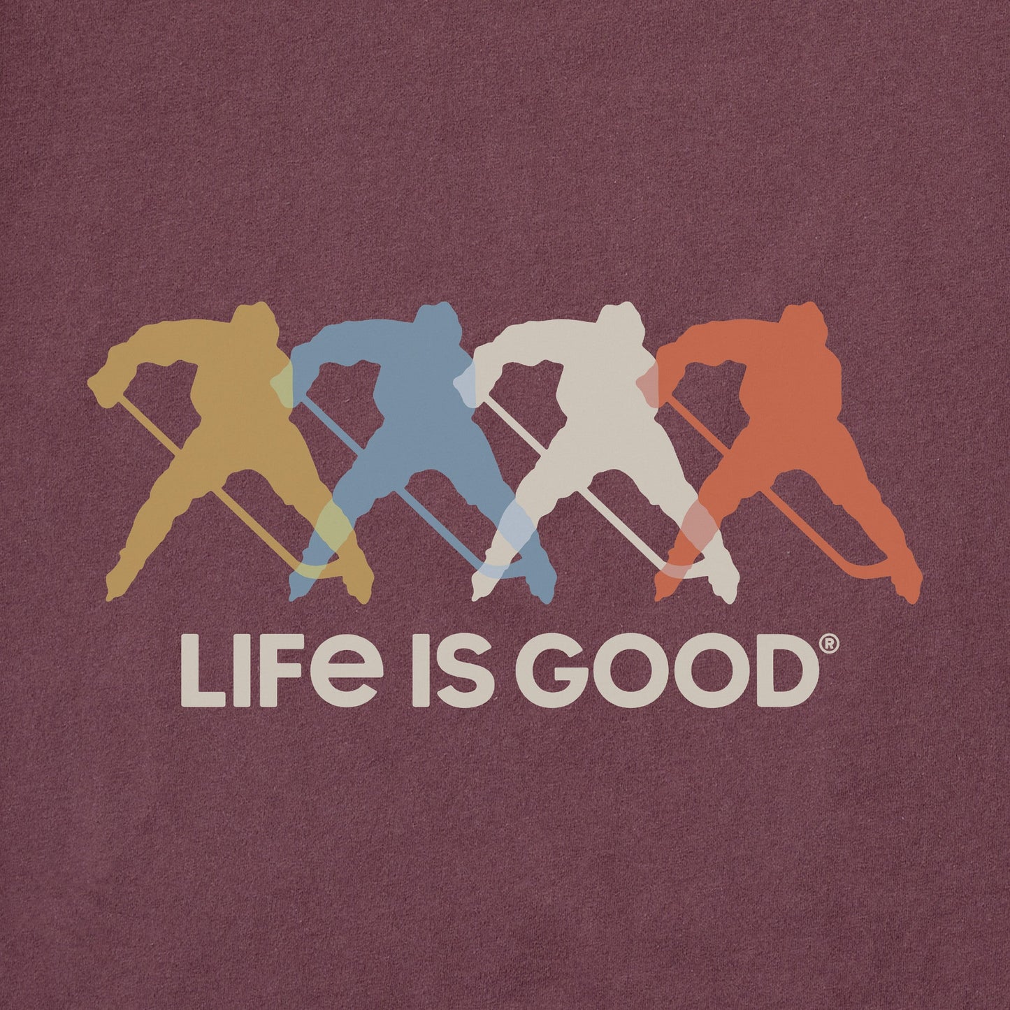 Men's Hockey Spectrum Long Sleeve Crusher Tee