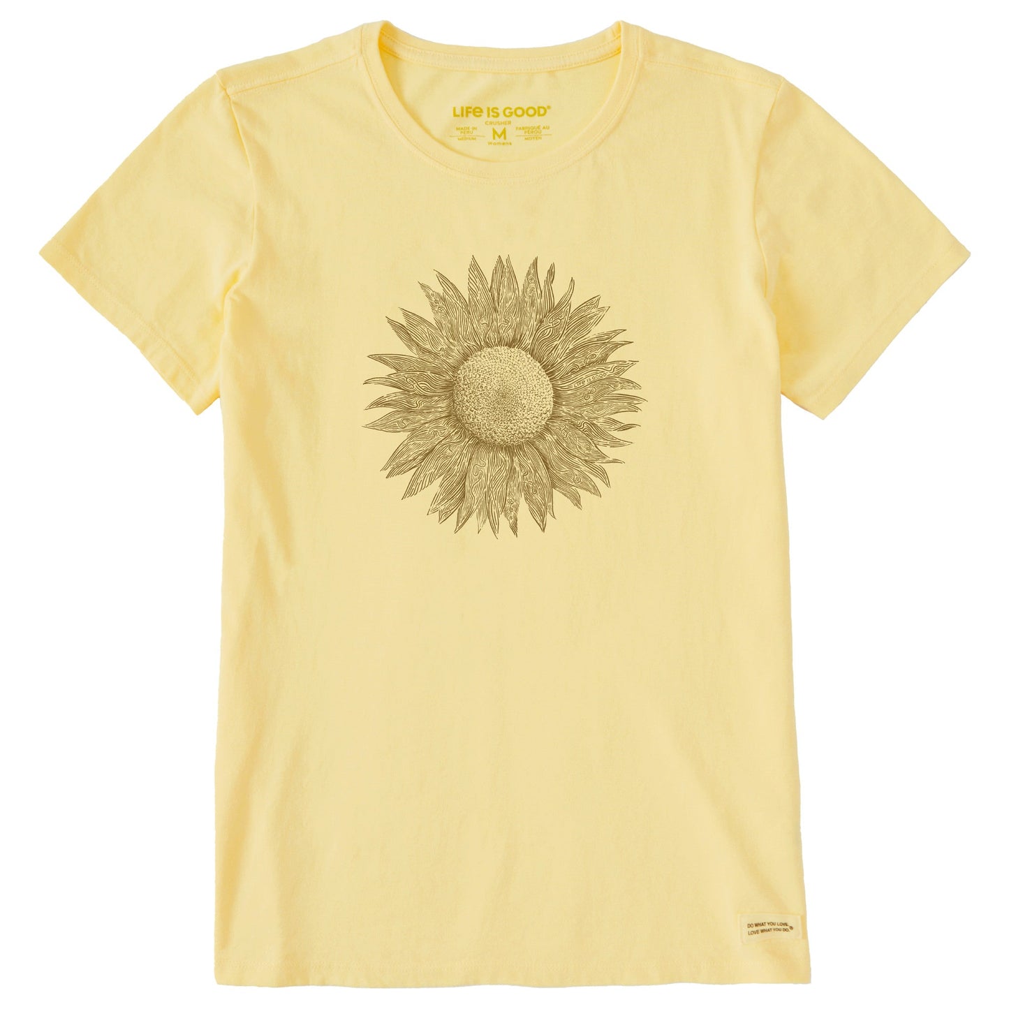 Women's Fineline Sunflower Short Sleeve Tee