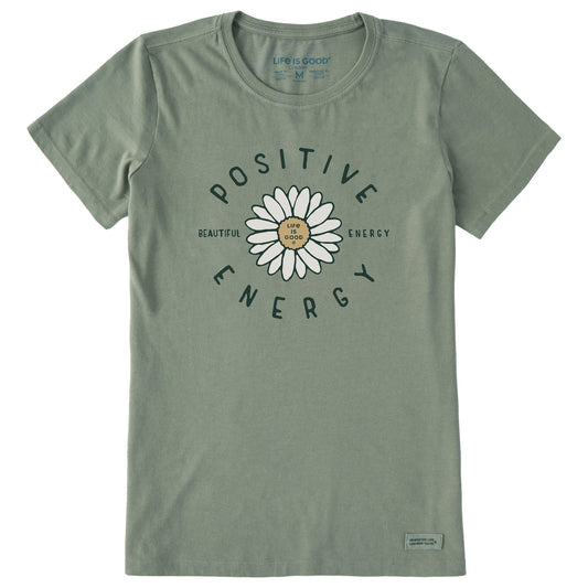 Women's Positive Energy Daisy Short Sleeve Crusher Tee