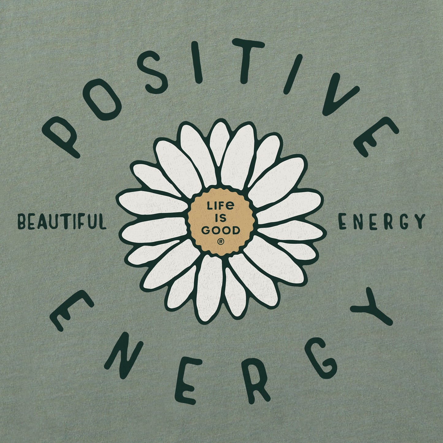 Women's Positive Energy Daisy Short Sleeve Crusher Tee