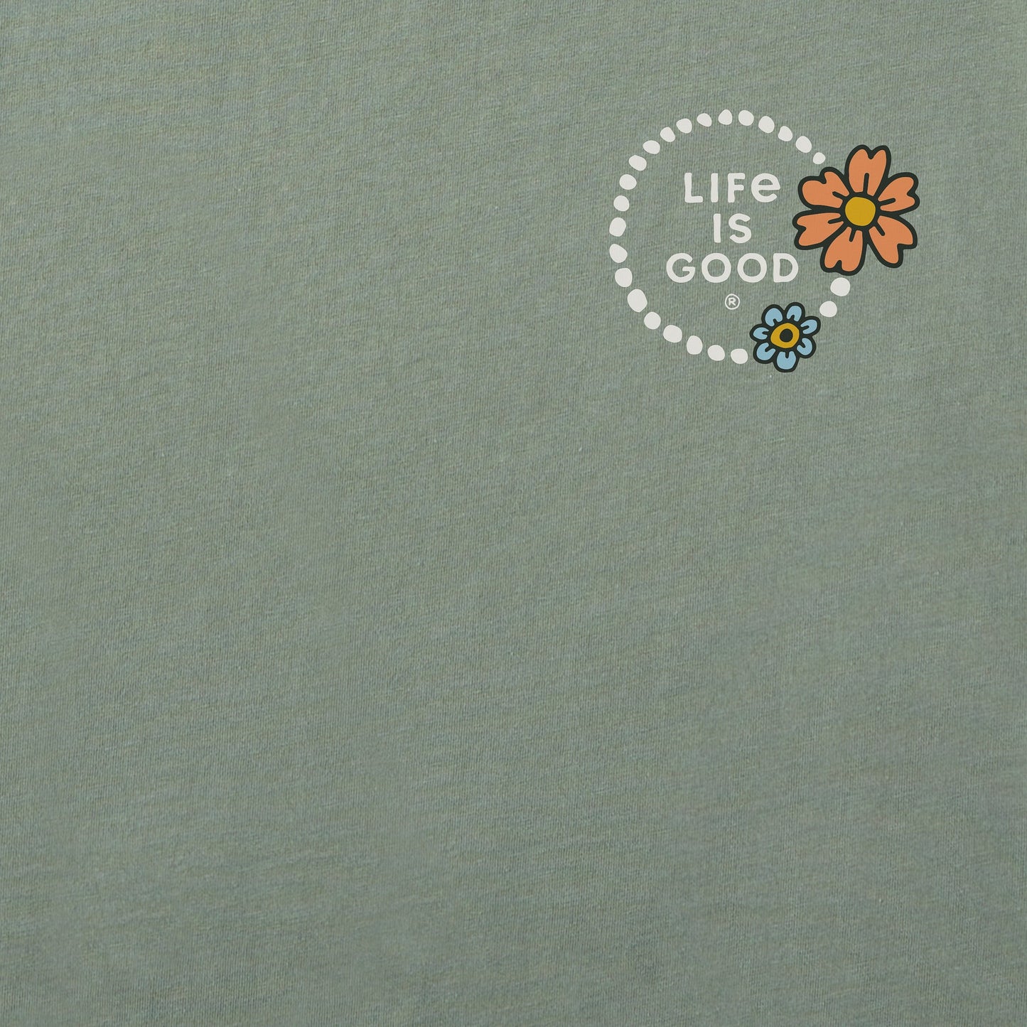 Women's Beautiful Energy Wildflowers Short Sleeve Tee