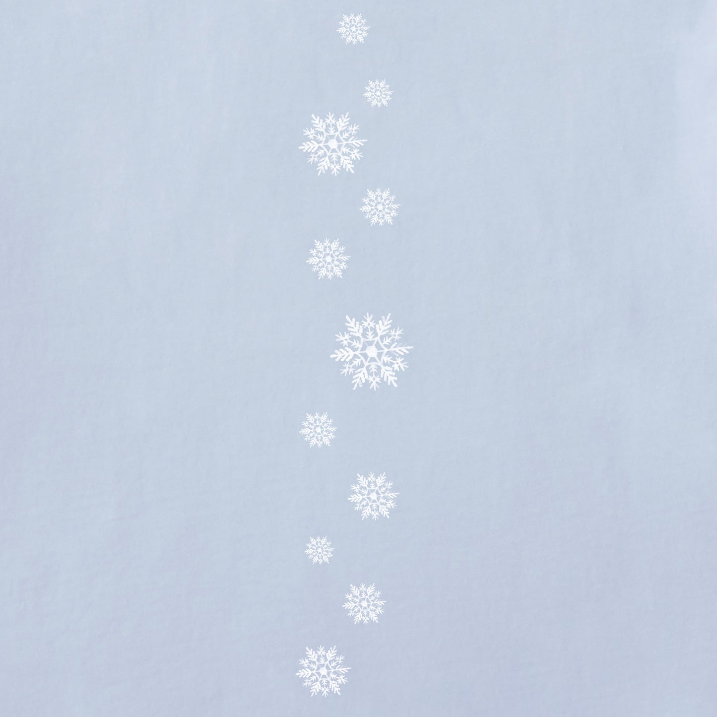 Women's Watercolor Snowflake Long Sleeve Crusher Tee