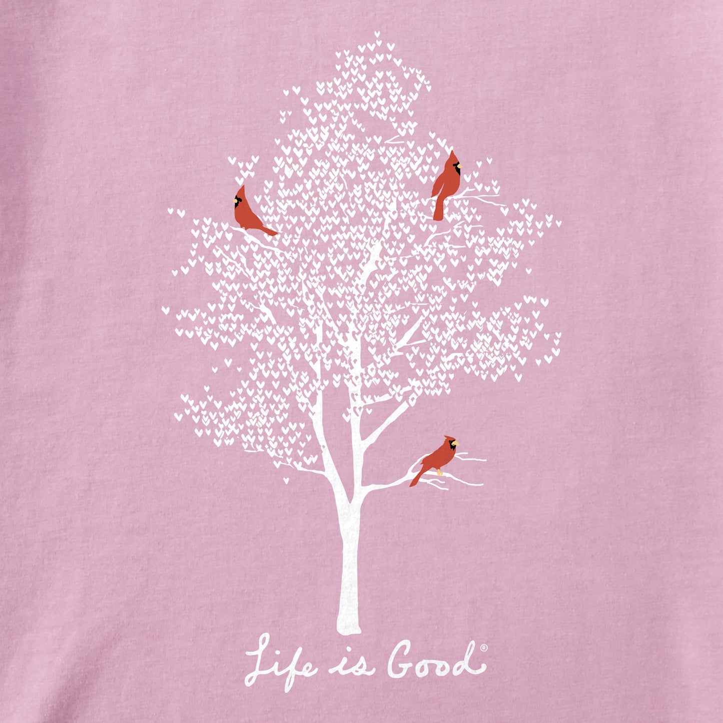 Women's Tree Cardinals Long Sleeve Crusher Tee