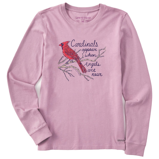 Women's Cardinals Appear Long Sleeve Crusher Tee