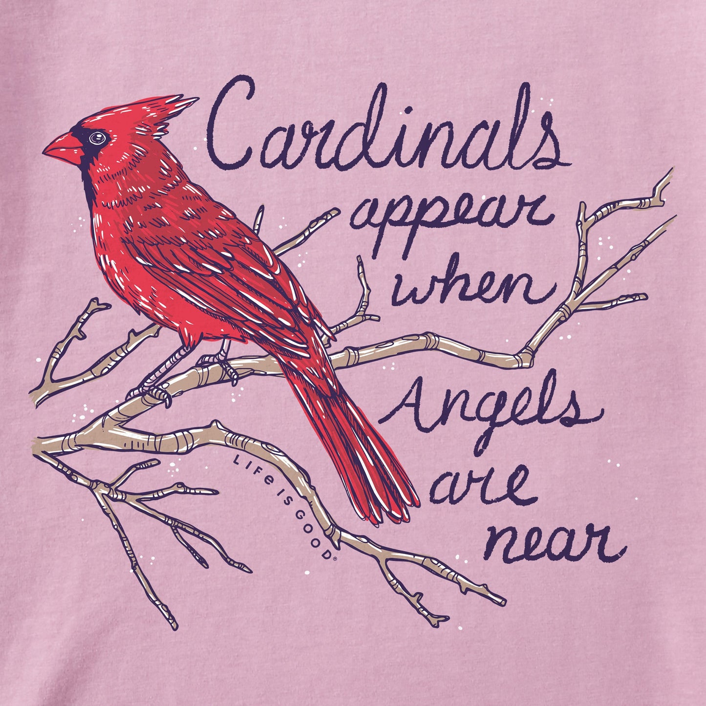 Women's Cardinals Appear Long Sleeve Crusher Tee